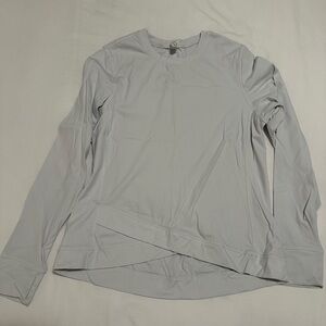 THE GYM PEOPLE White Long Sleeve Top M